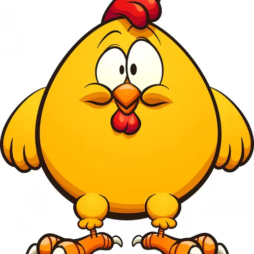 chicken chicken rubber bands