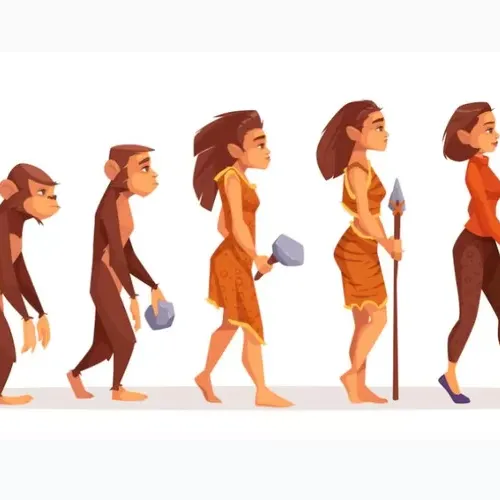 woman through
