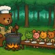 magical forest kitchen