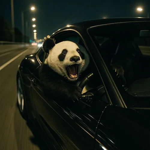 Midnight Panda Joyride