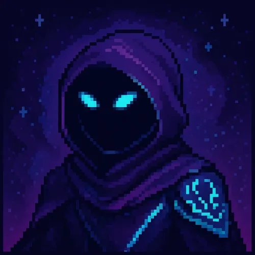 Neon Warden of Dreams
