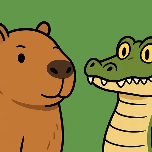 Chill Capy vs Wild Croc