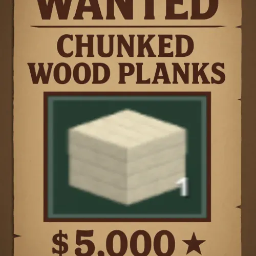 Chunked Wood Planks