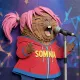 Somnia paper craft capybara mascot