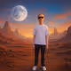 men on moon