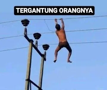 tergantung 