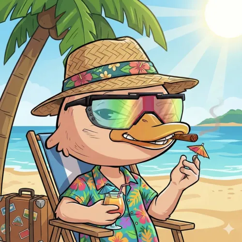 Quack Head on Vacation