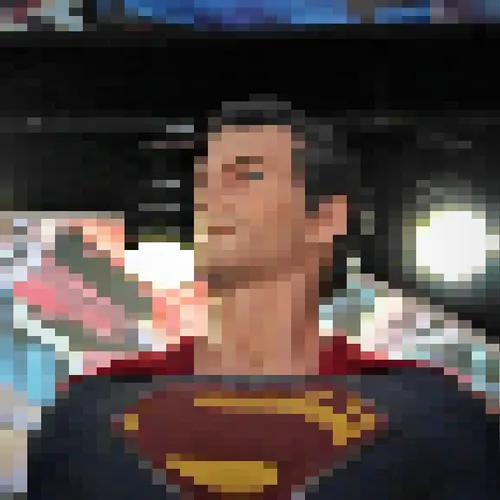 Pixel Superman PFP