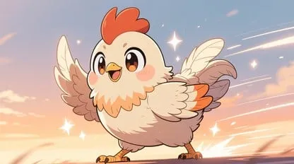 Craniax and little chicken