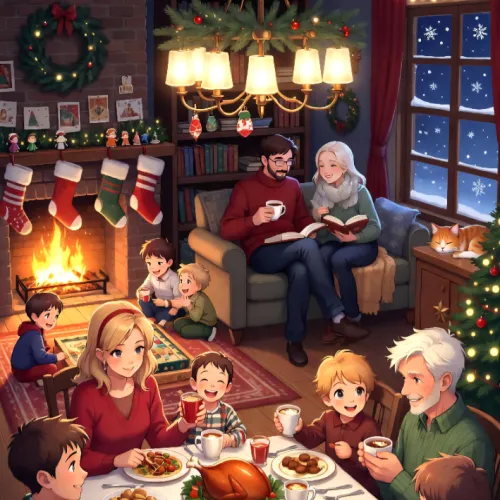 Cozy Holiday Moments