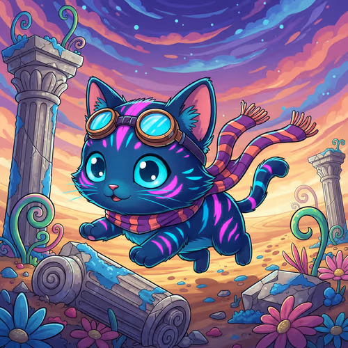 Neon Whiskers: Ruins of the Lost Glow