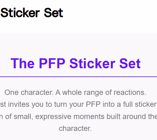 PFP STIK