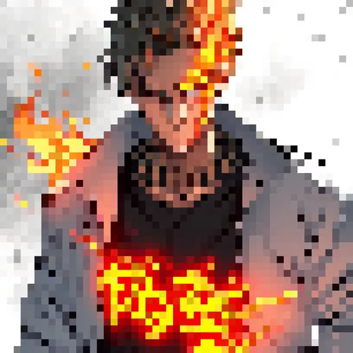 Pixelate Flam Guy