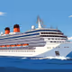 Traveling on a cruise ship