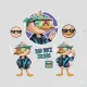 Quacks sticker pack