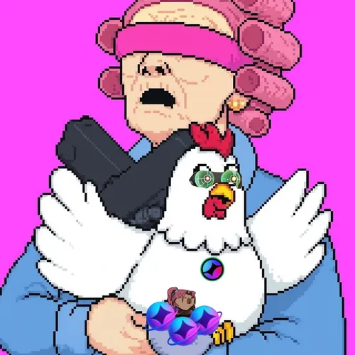 Granny and her Chicken with Somni Eggs