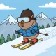 Skiing Capy