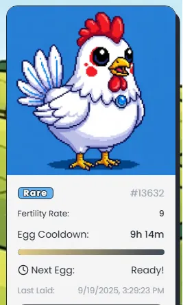 Rare chicken