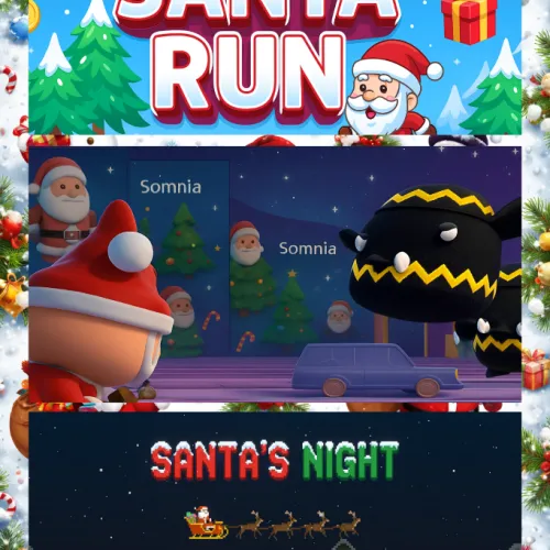 santa run