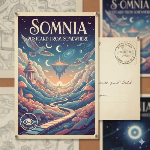 Somnia Postcard