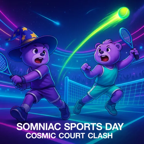 Somniac Sports Day — COSMIC COURT CLASH