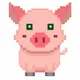 Pixelated Pig