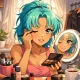 Morning makeup