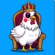 Queen hen