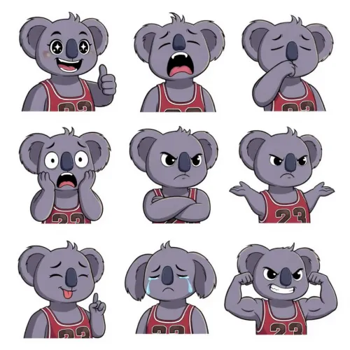 Bambi #3871 Sticker Set