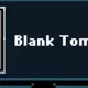 blank tome