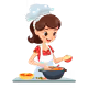 beautiful cooking