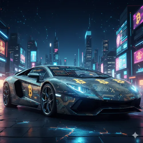 Crypto Velocity: The Bitcoin Bull Run Lambo