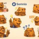 Somnia Sticker Pack: Capy Reactions