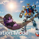 somniac vacation mode with gundam