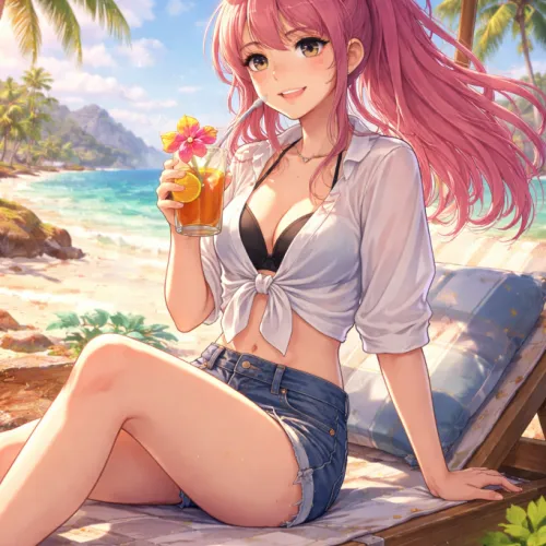 Vacation Mode: Pink Horizon