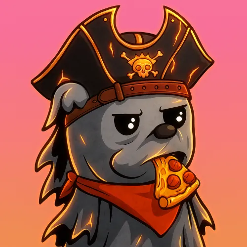 Ghost Pirate Bite 👻🍕