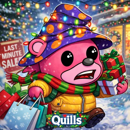 Holiday Rush Quill