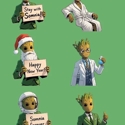 Groot stickers