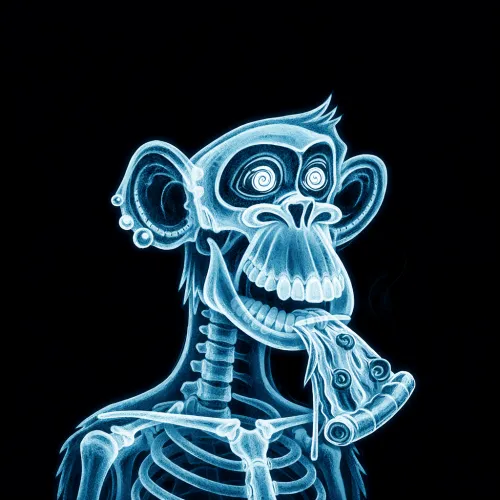 X- ray style artwork