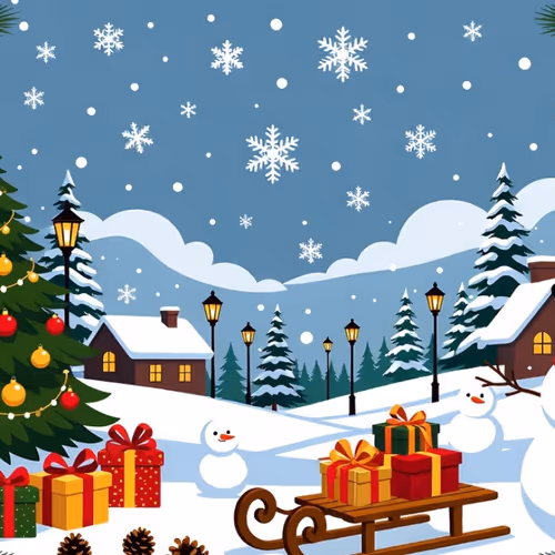 Happy winter holiday