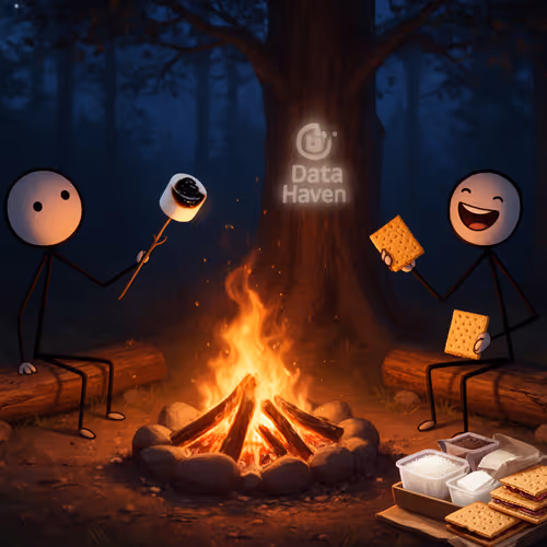 Friend with camp
