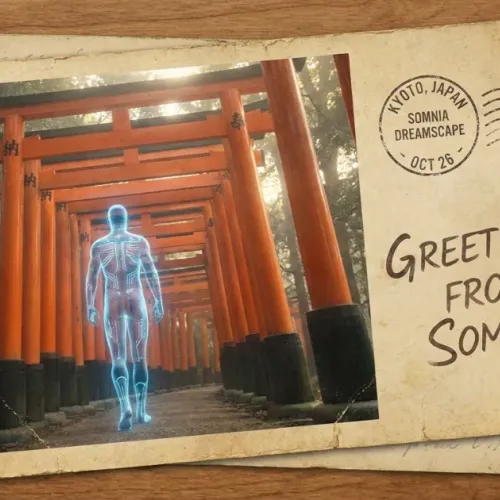 Somnia Postcard: Eternal Kyoto