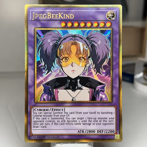 JPegBeeKind Ultra Rare Yugiyoh card