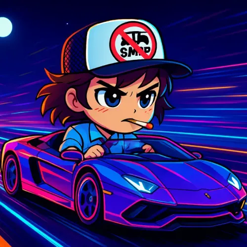Neon Cartoon Racer