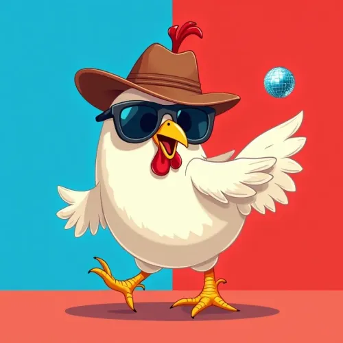 cool chicken