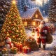Moonlit Christmas Journey