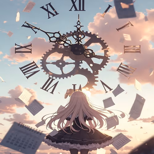the clock without numbers