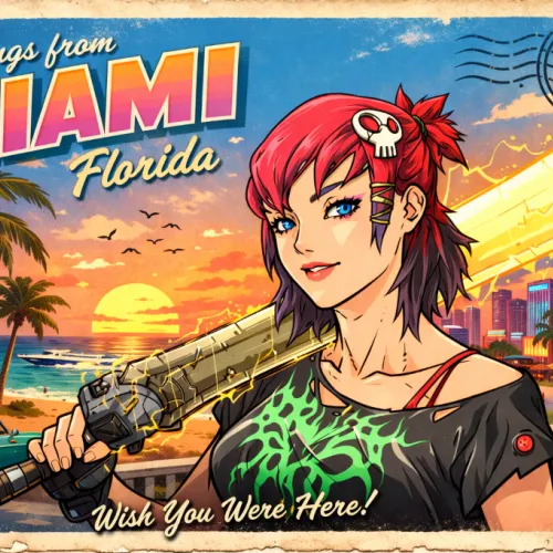 Somnia postcard