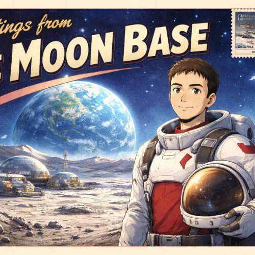 Greetings from the Moon Base