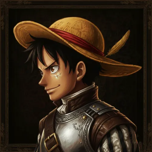 Portrait of the Straw Hat Warrior